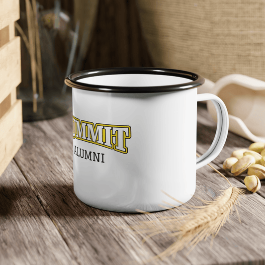Mug, Enamel – Summit Alumni