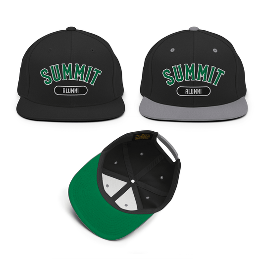 Hat, Snapback – Summit Alumni – Side S Edition