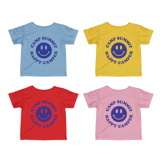 Baby Tee – Camp Summit Happy Camper