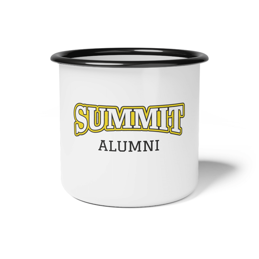 Mug, Enamel – Summit Alumni
