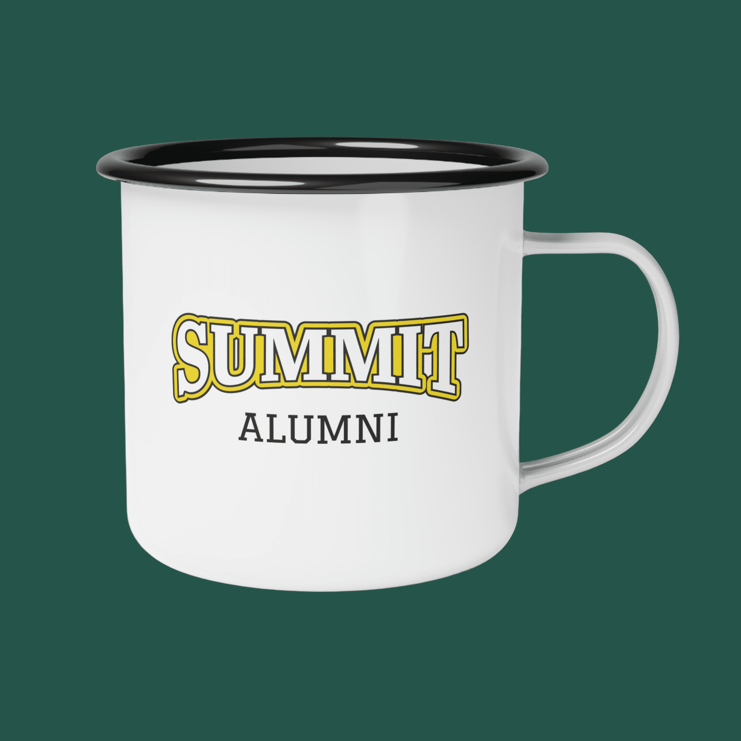 Mug, Enamel – Summit Alumni