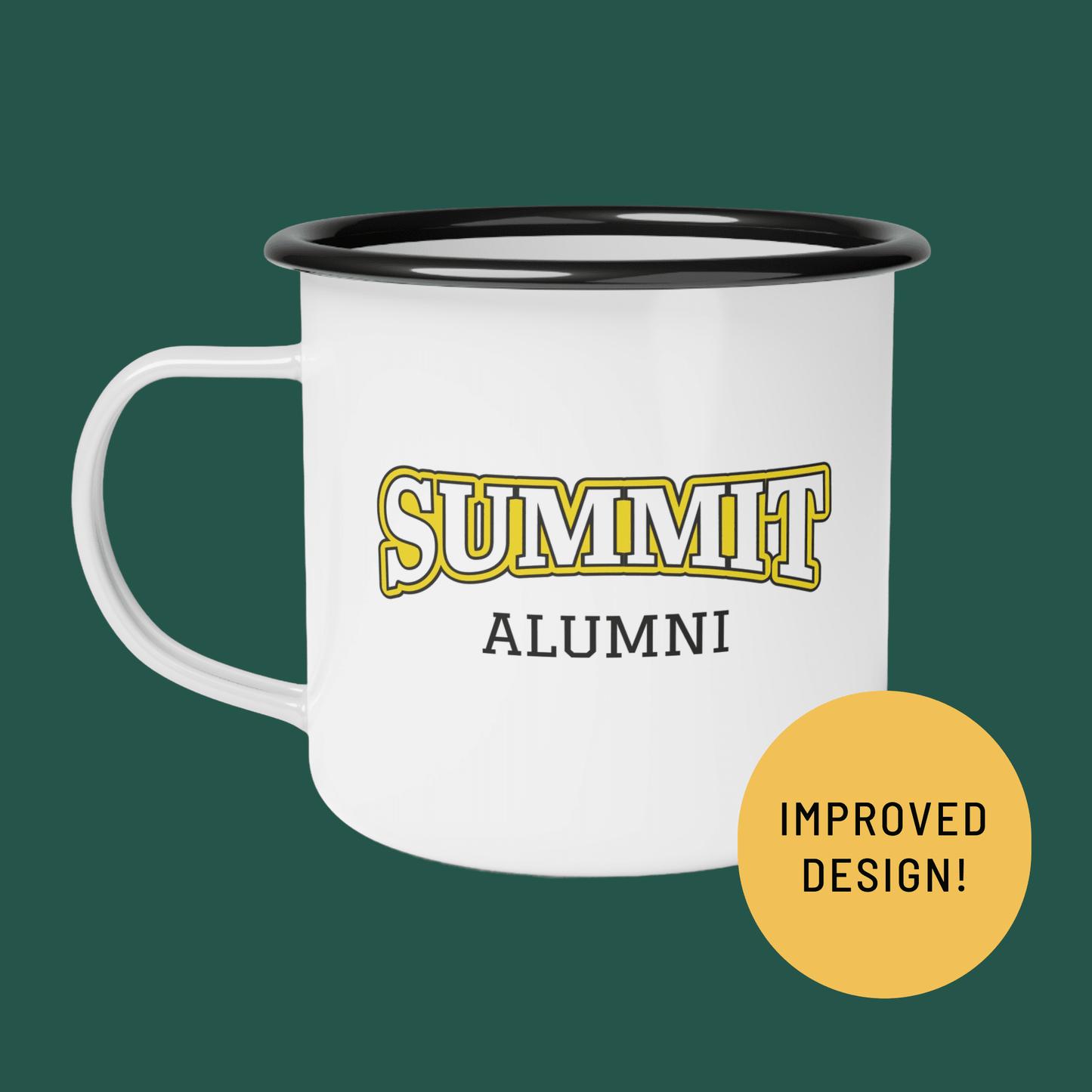 Mug, Enamel – Summit Alumni