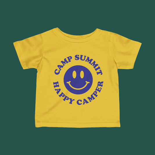 Baby Tee – Camp Summit Happy Camper
