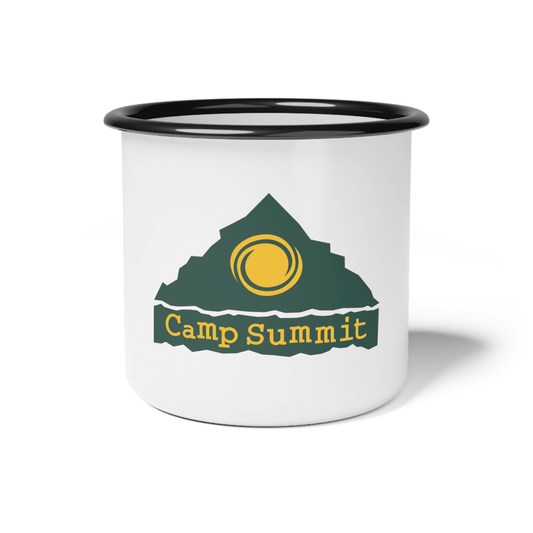Mug, Enamel – Camp Summit Classic Logo