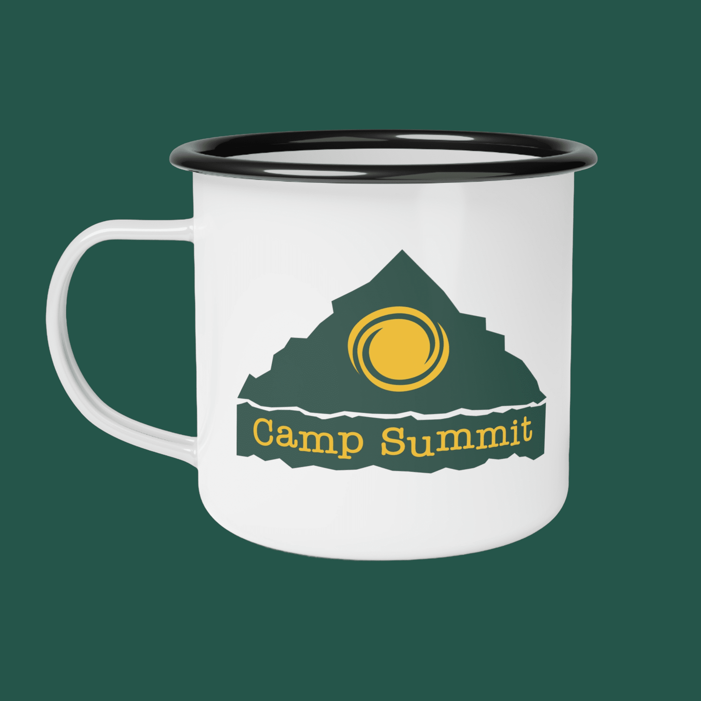 Mug, Enamel – Camp Summit Classic Logo