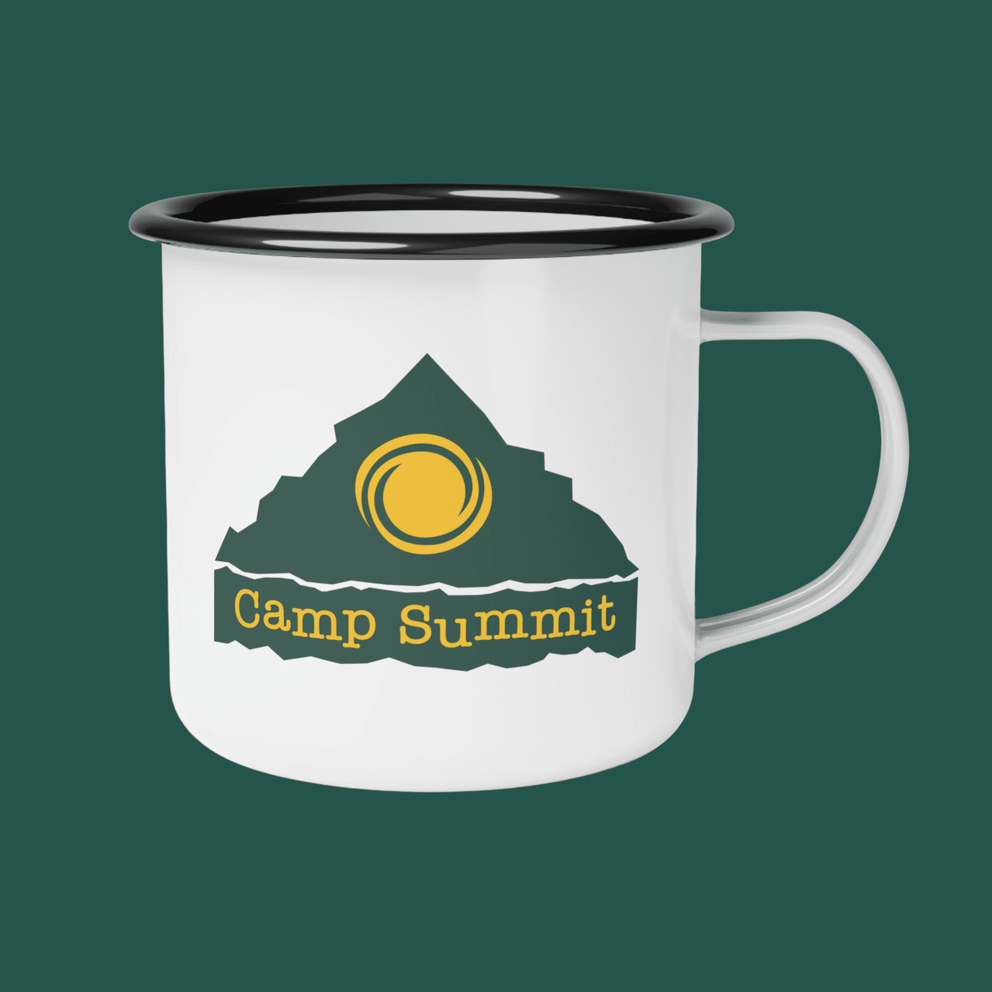 Mug, Enamel – Camp Summit Classic Logo