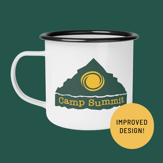 Mug, Enamel – Camp Summit Classic Logo