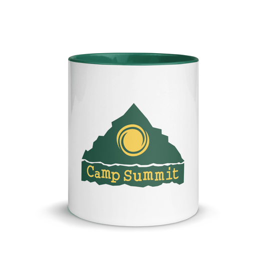 Mug, Ceramic (Color Rim) – Camp Summit Classic Logo