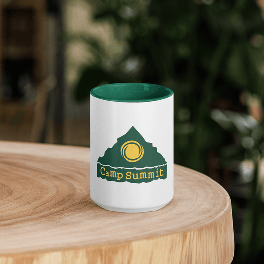 Mug, Ceramic (Color Rim) – Camp Summit Classic Logo