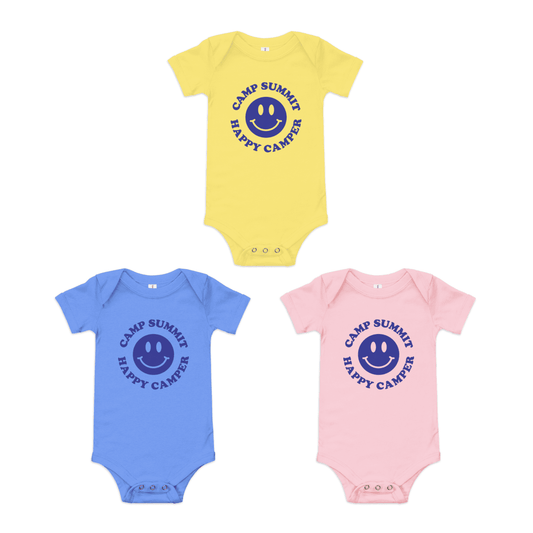 Baby Onesie – Camp Summit Happy Camper